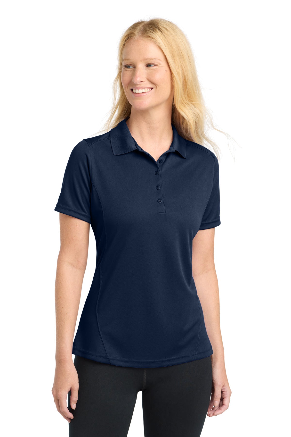 Sport-Tek L475 Women's Dry Zone Raglan Accent Polo