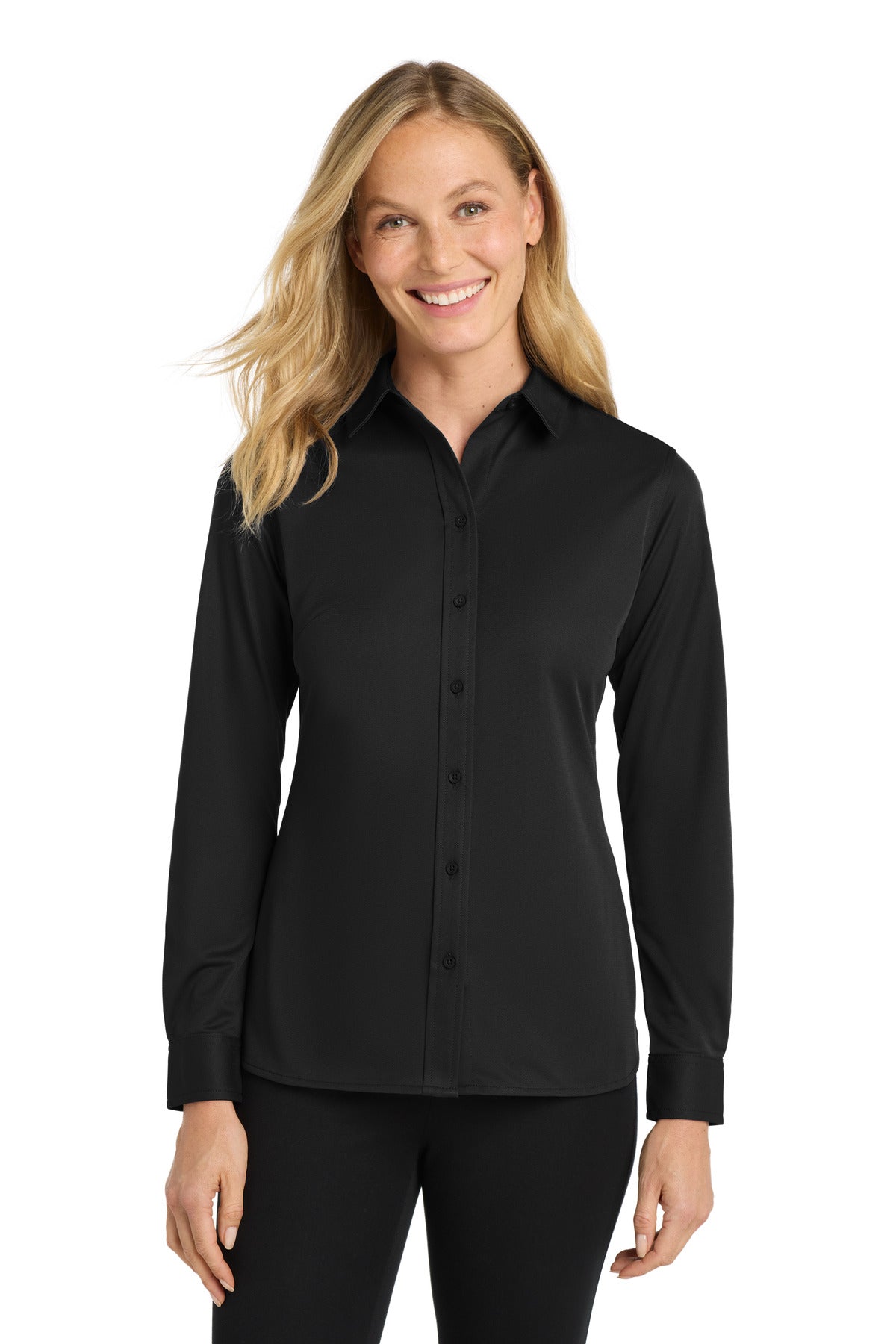 Port Authority ® Women's Dimension Knit Dress Shirt. L570 - Port Authority L570