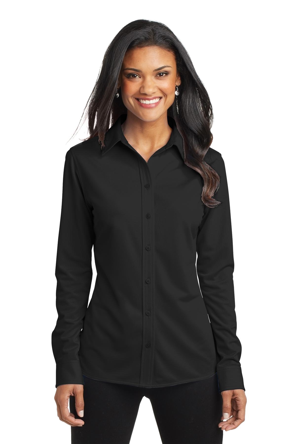 Port Authority ® Women's Dimension Knit Dress Shirt. L570 - Port Authority L570