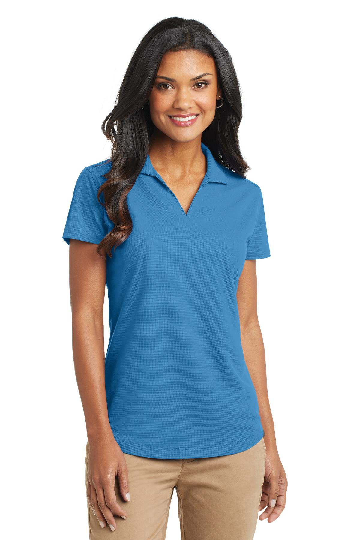 Port Authority L572 Women's Dry Zone Grid Polo Wholesale Blank Shirt