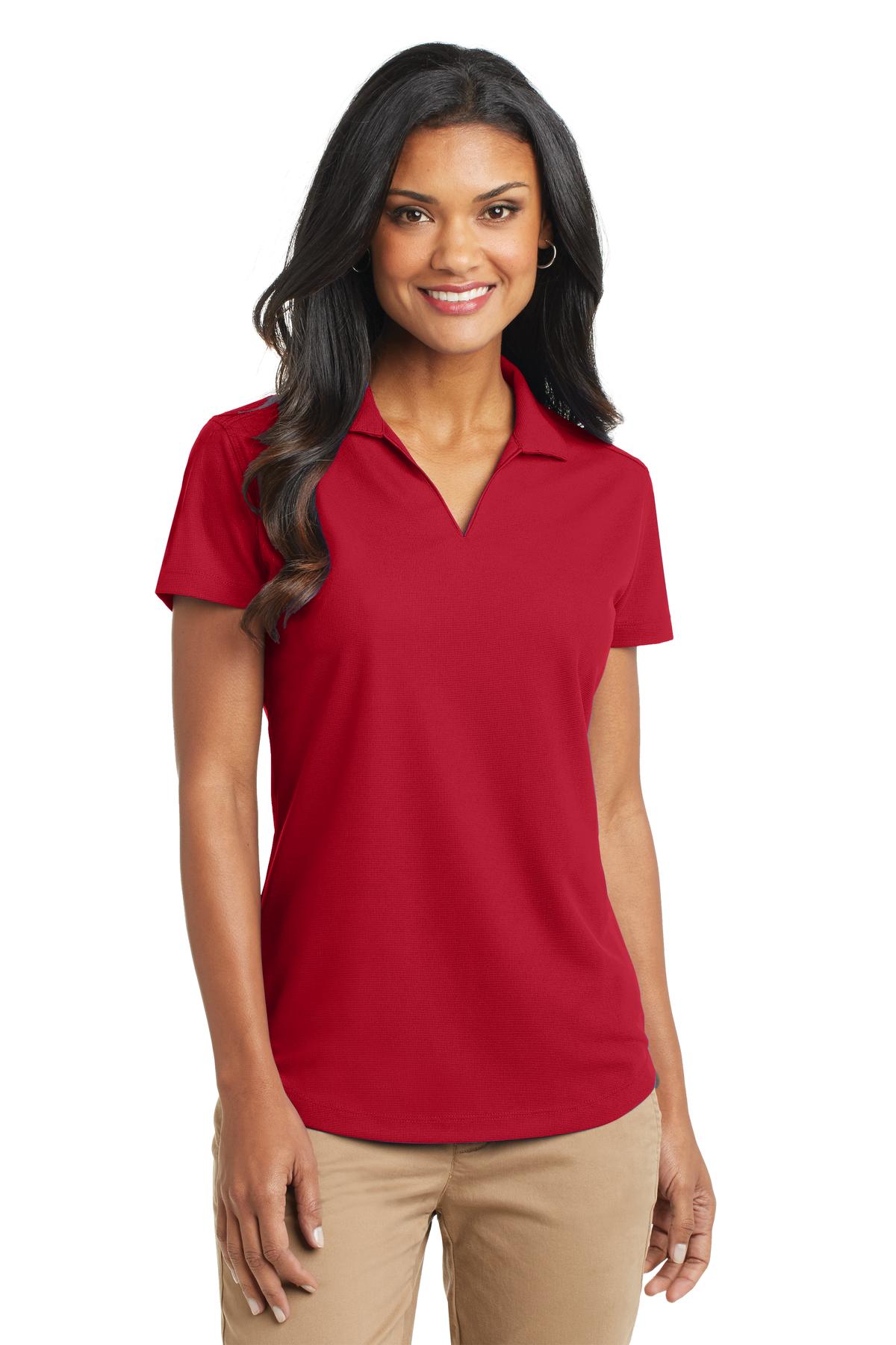 Port Authority L572 Women's Dry Zone Grid Polo Wholesale Blank Shirt