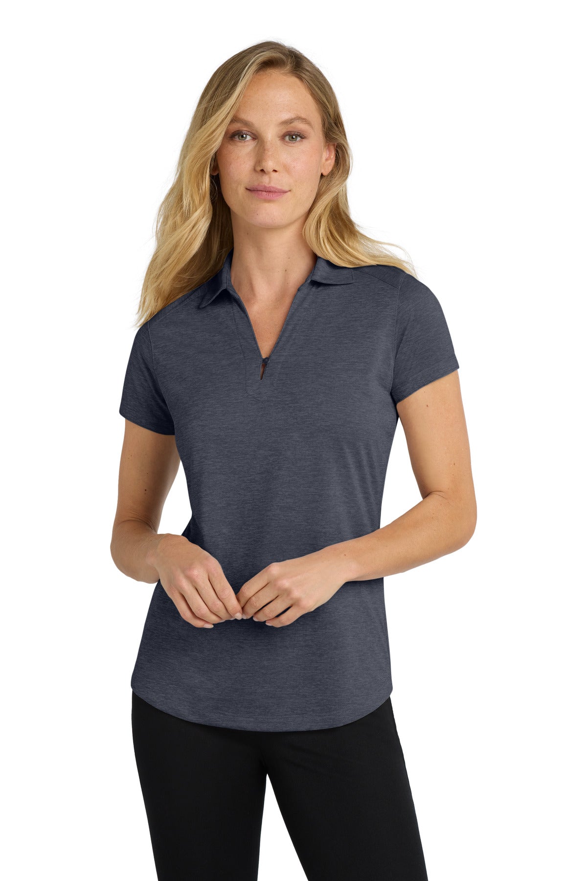 Port Authority ® Women's Digi Heather Performance Polo. L574 - Port Authority L574