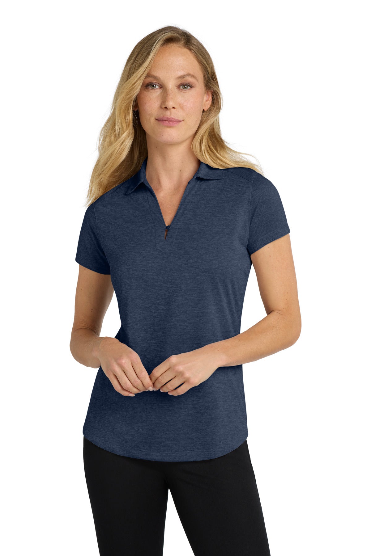 Port Authority ® Women's Digi Heather Performance Polo. L574 - Port Authority L574