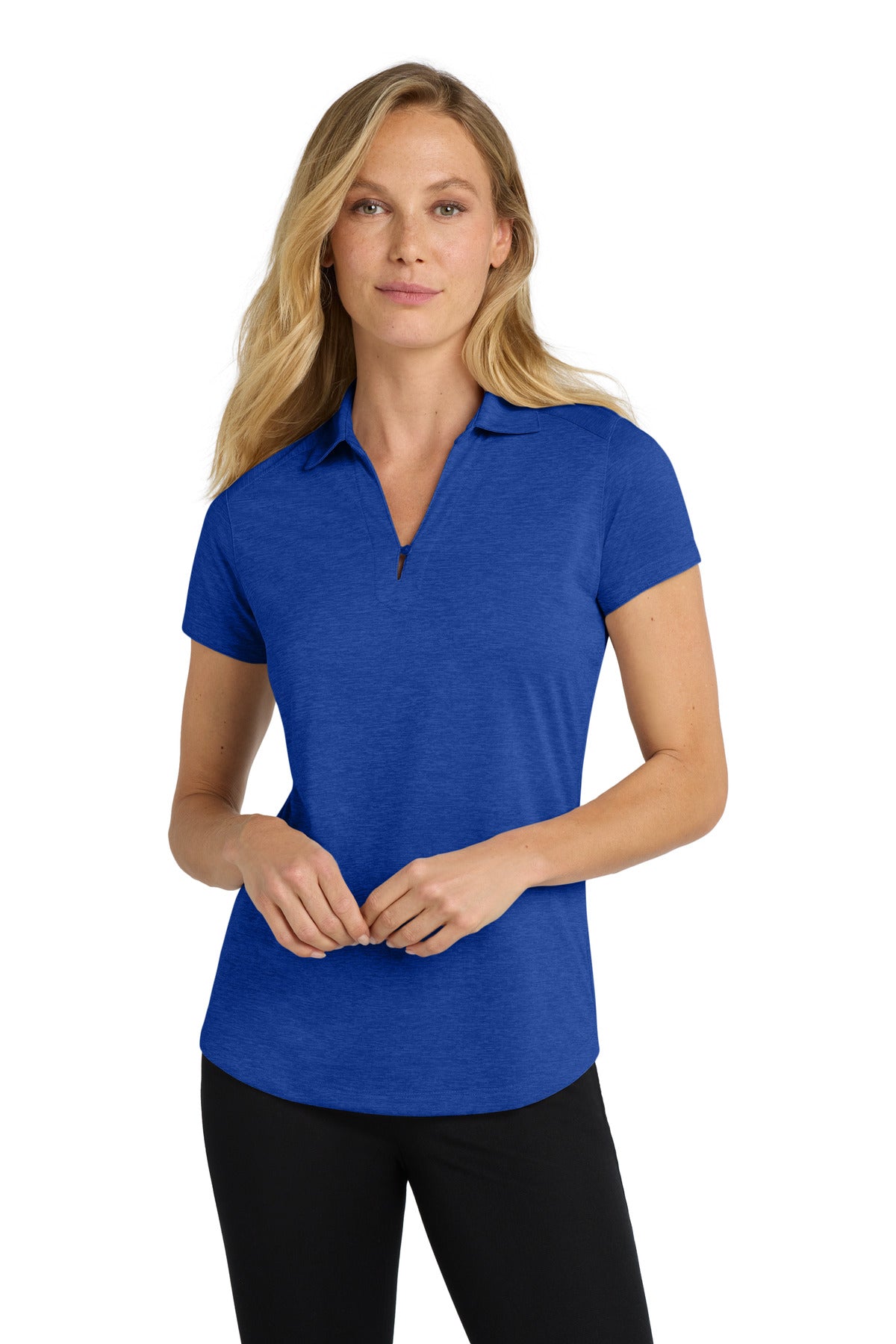 Port Authority ® Women's Digi Heather Performance Polo. L574 - Port Authority L574