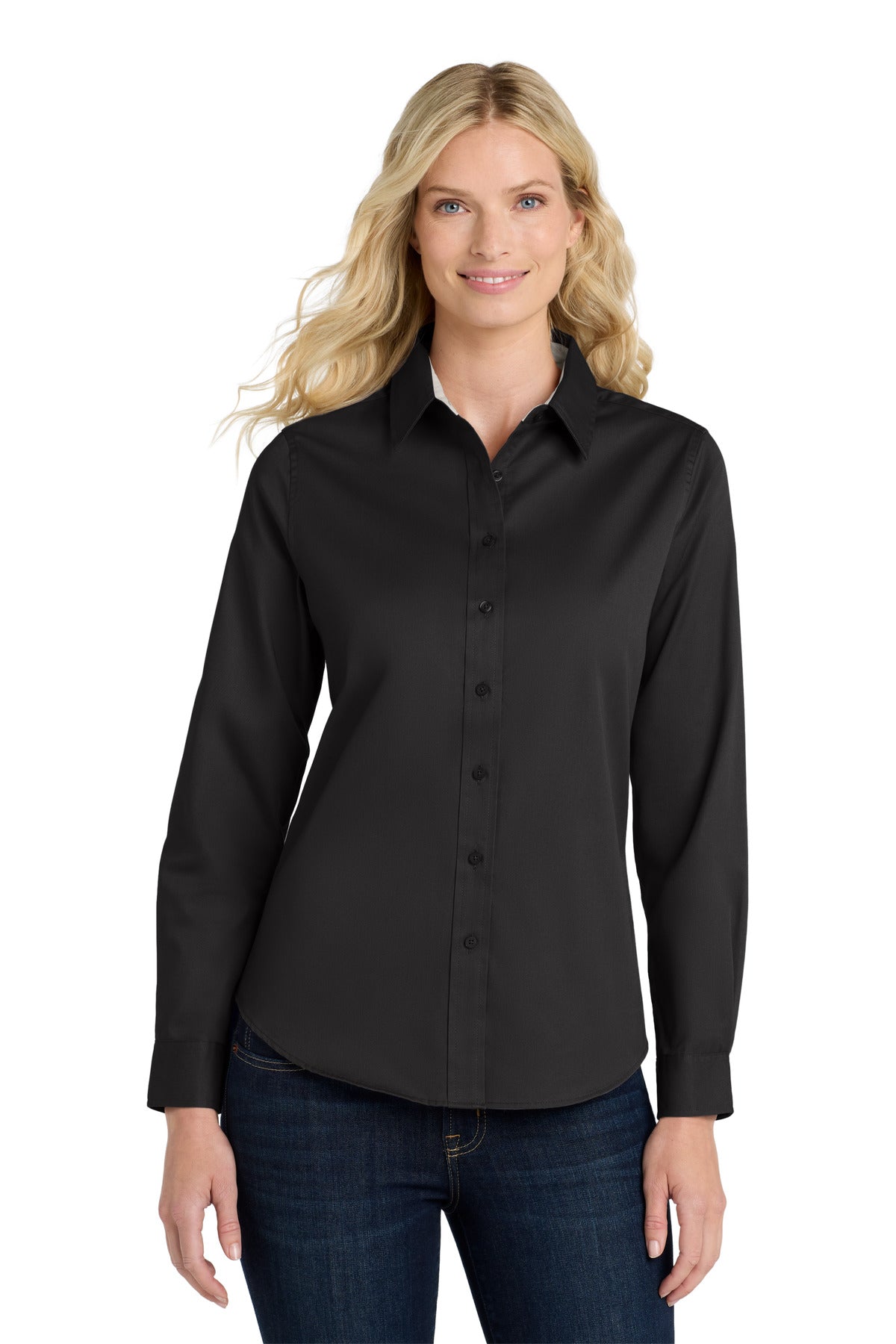 Port Authority ® Women's Long Sleeve Easy Care Shirt. L608 - Port Authority L608