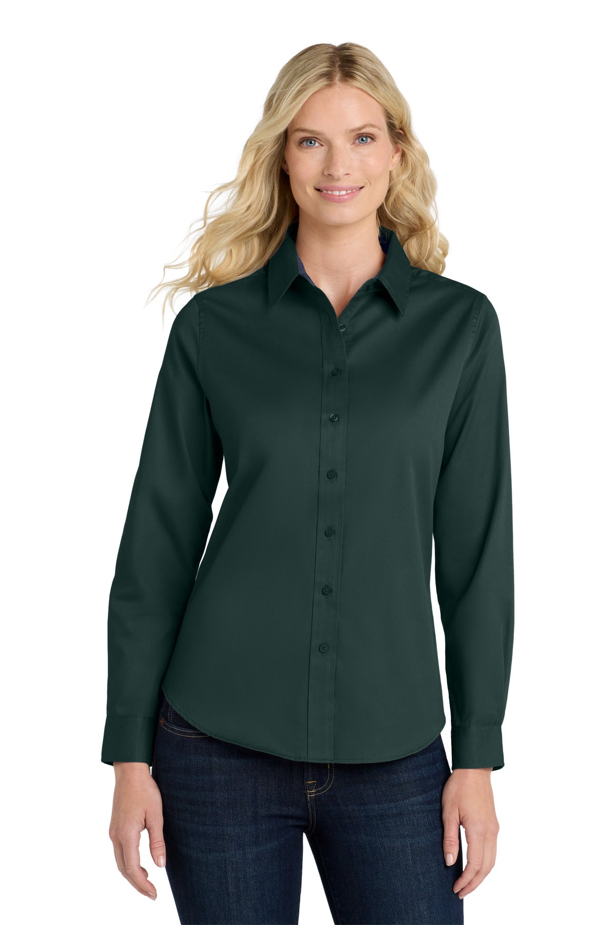 Port Authority ® Women's Long Sleeve Easy Care Shirt. L608 - Port Authority L608