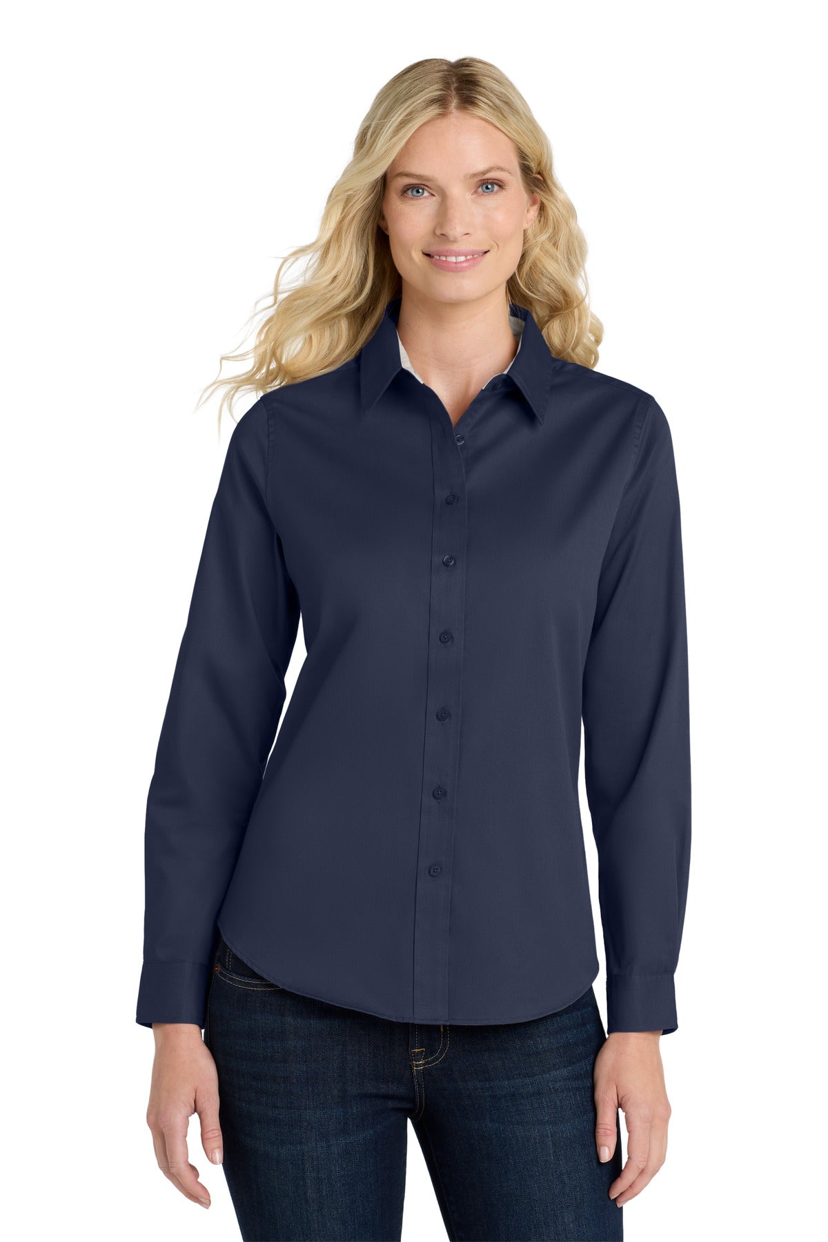 Port Authority ® Women's Long Sleeve Easy Care Shirt. L608 - Port Authority L608
