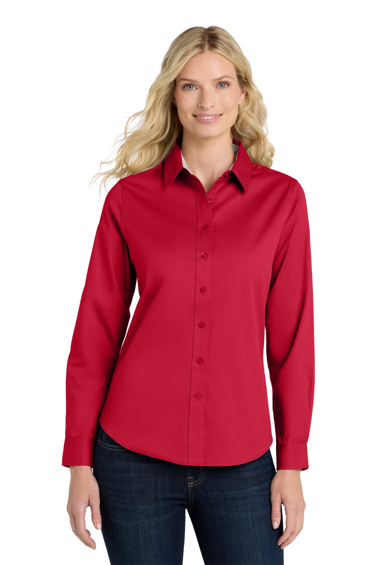 Port Authority ® Women's Long Sleeve Easy Care Shirt. L608 - Port Authority L608