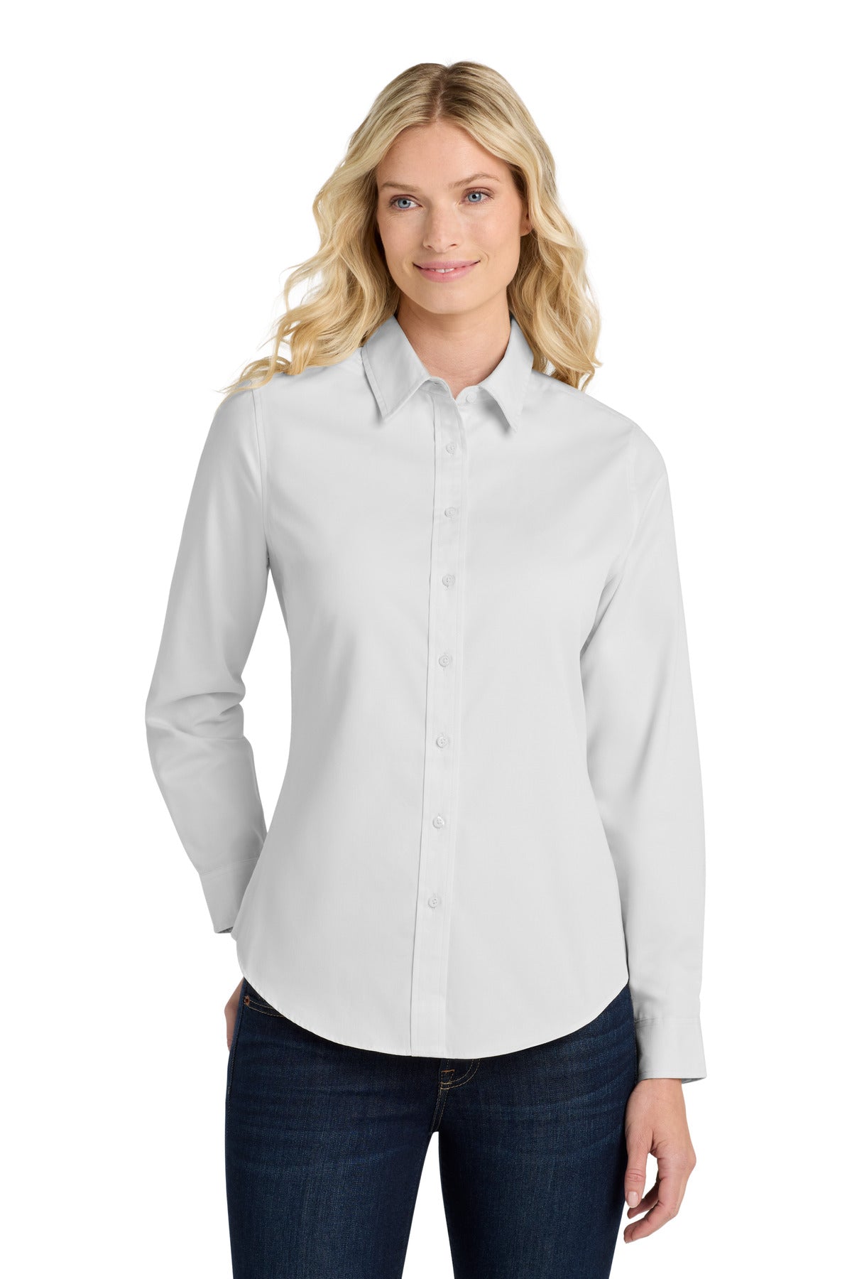 Port Authority ® Women's Long Sleeve Easy Care Shirt. L608 - Port Authority L608