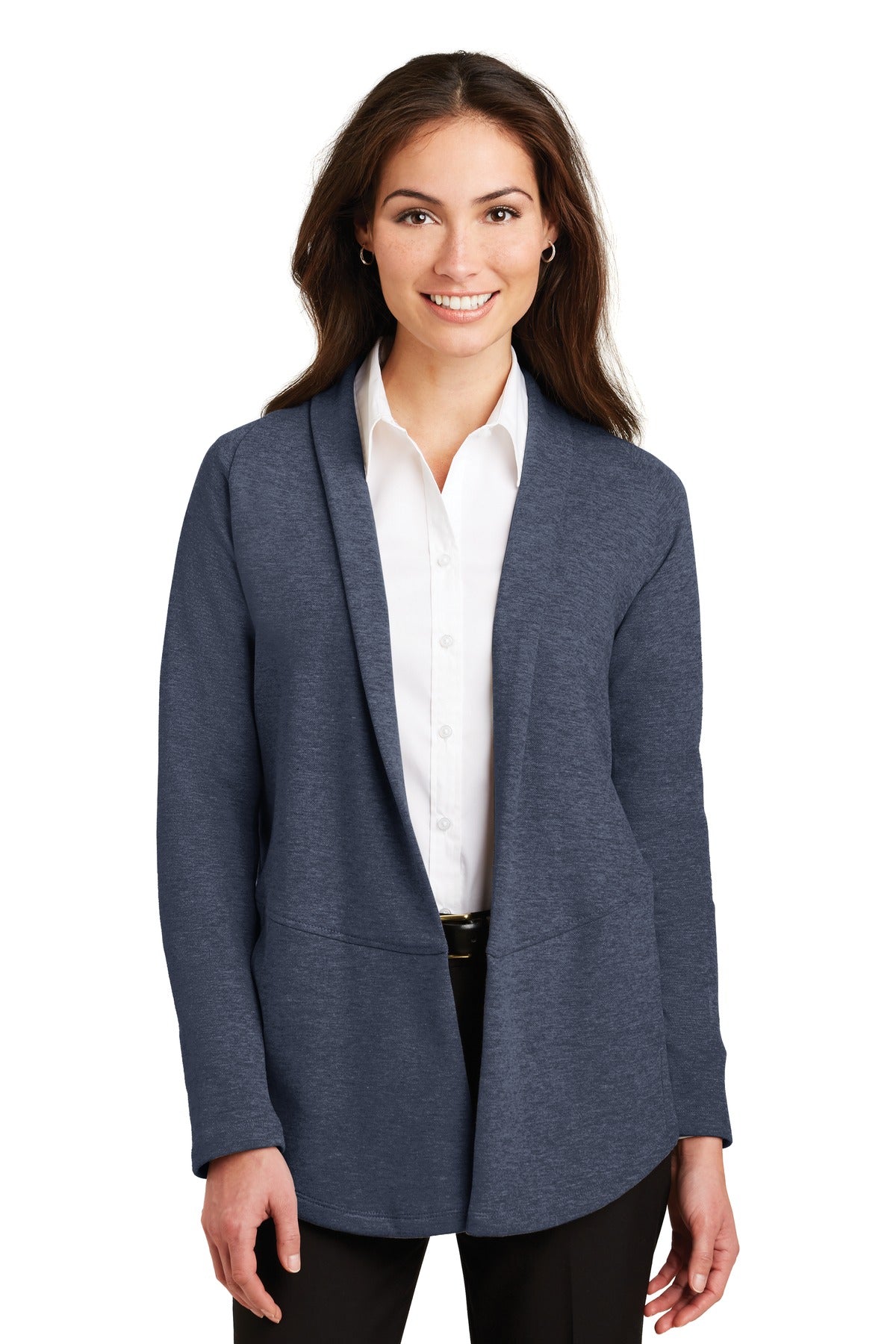 Port Authority ® Women's Interlock Cardigan. L807 - Port Authority L807