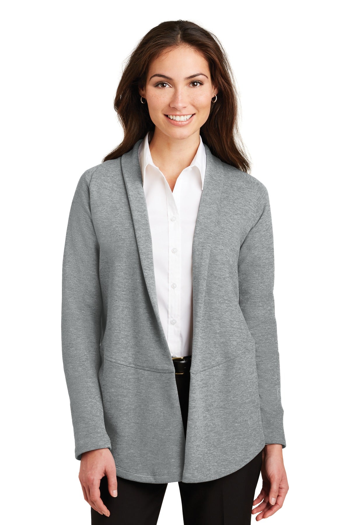 Port Authority ® Women's Interlock Cardigan. L807 - Port Authority L807