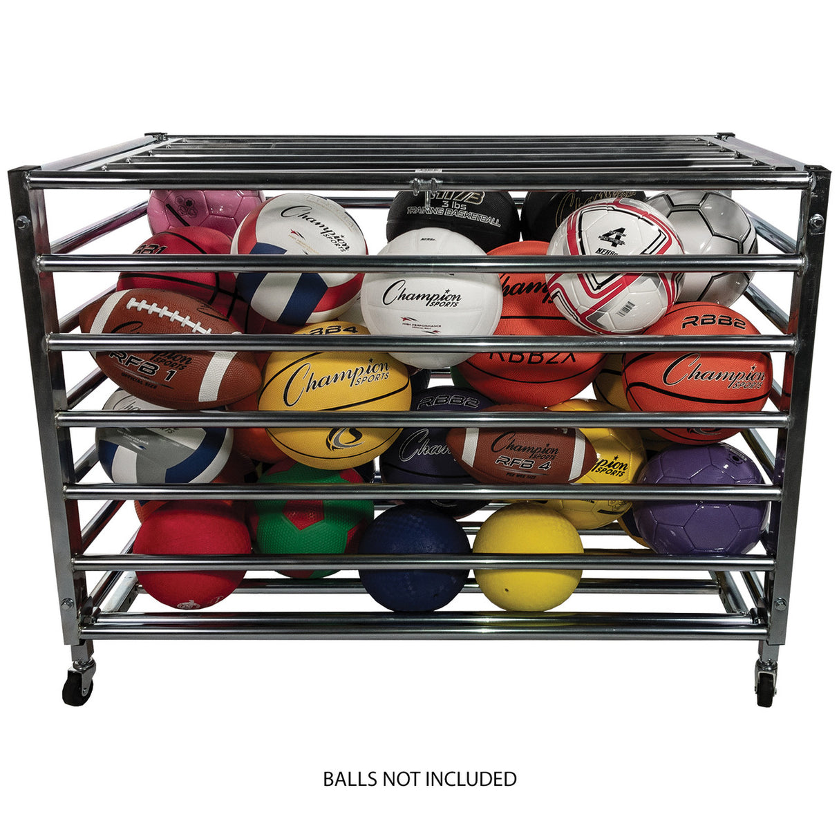 Champion Sports HEAVY-DUTY LOCKABLE BALL LOCKER