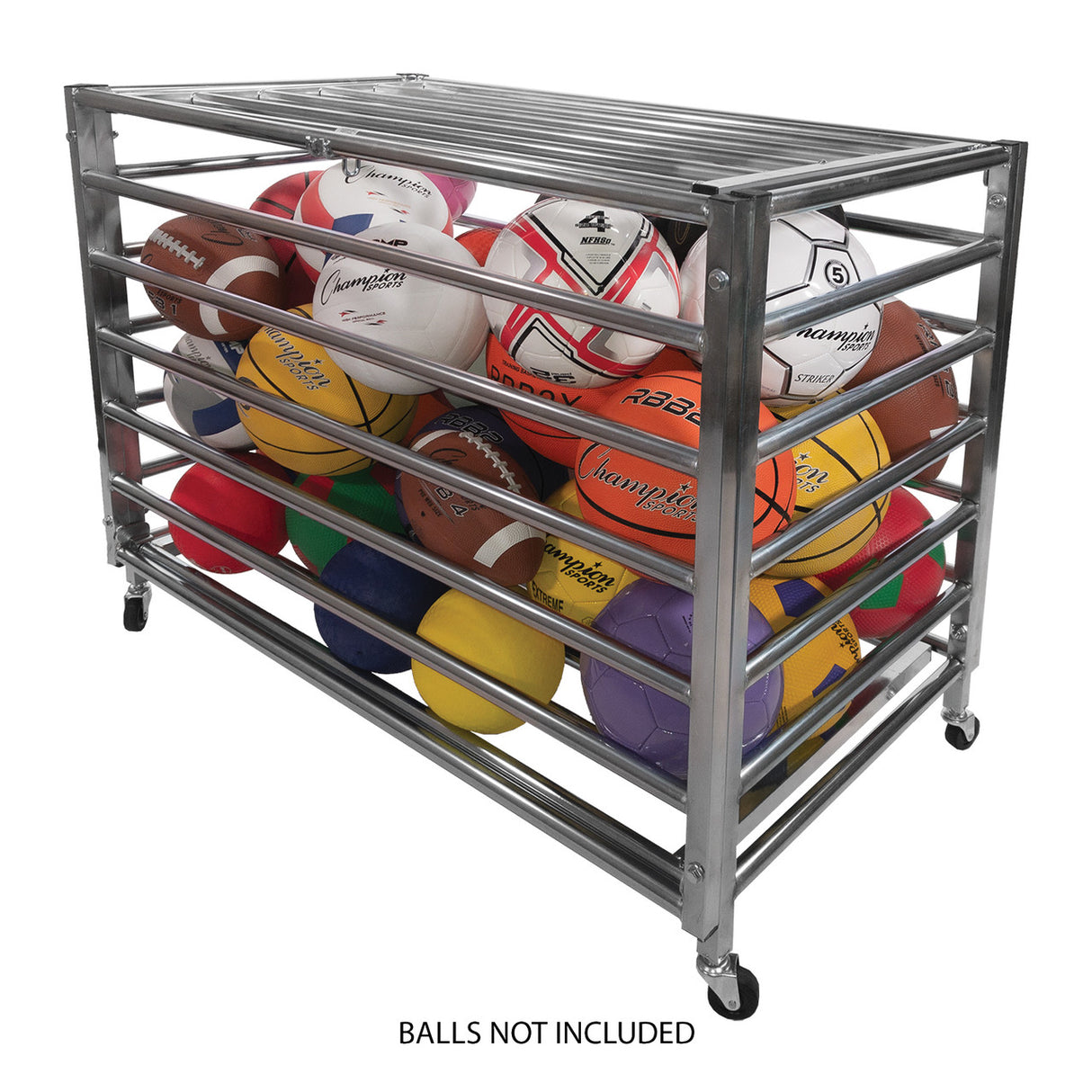 Champion Sports HEAVY-DUTY LOCKABLE BALL LOCKER