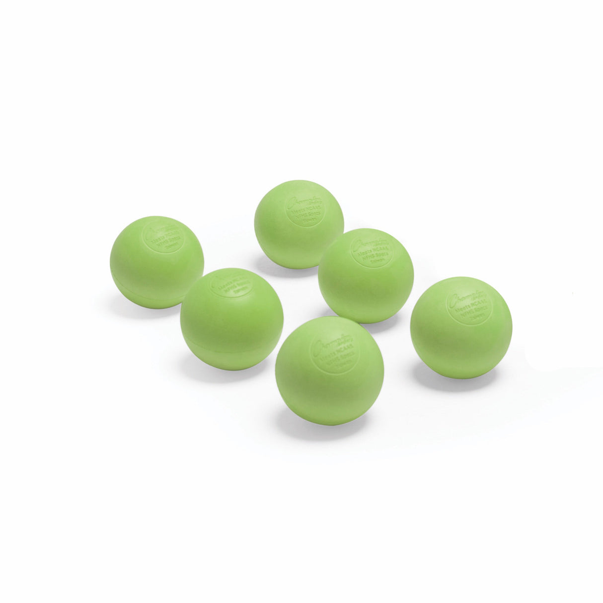 NOCSAE LACROSSE BALLS GREEN