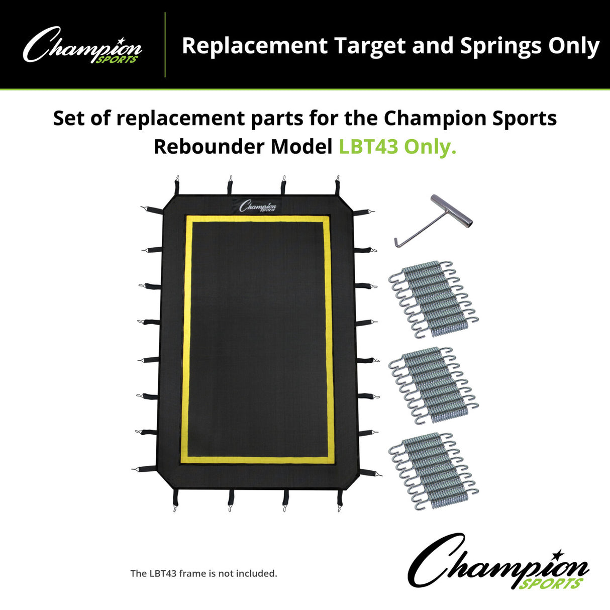 Champion Sports REPLACEMENT TARGET AND SPRINGS