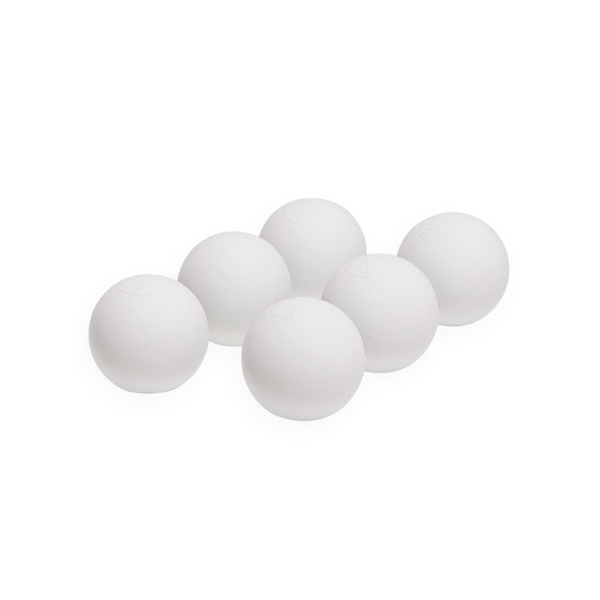 LACROSSE BALL SET WHITE, 3-PACK
