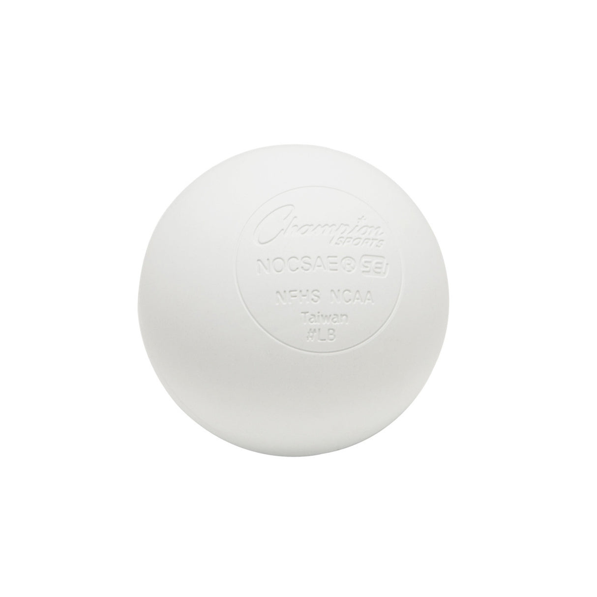 LACROSSE BALL BUCKET WHITE