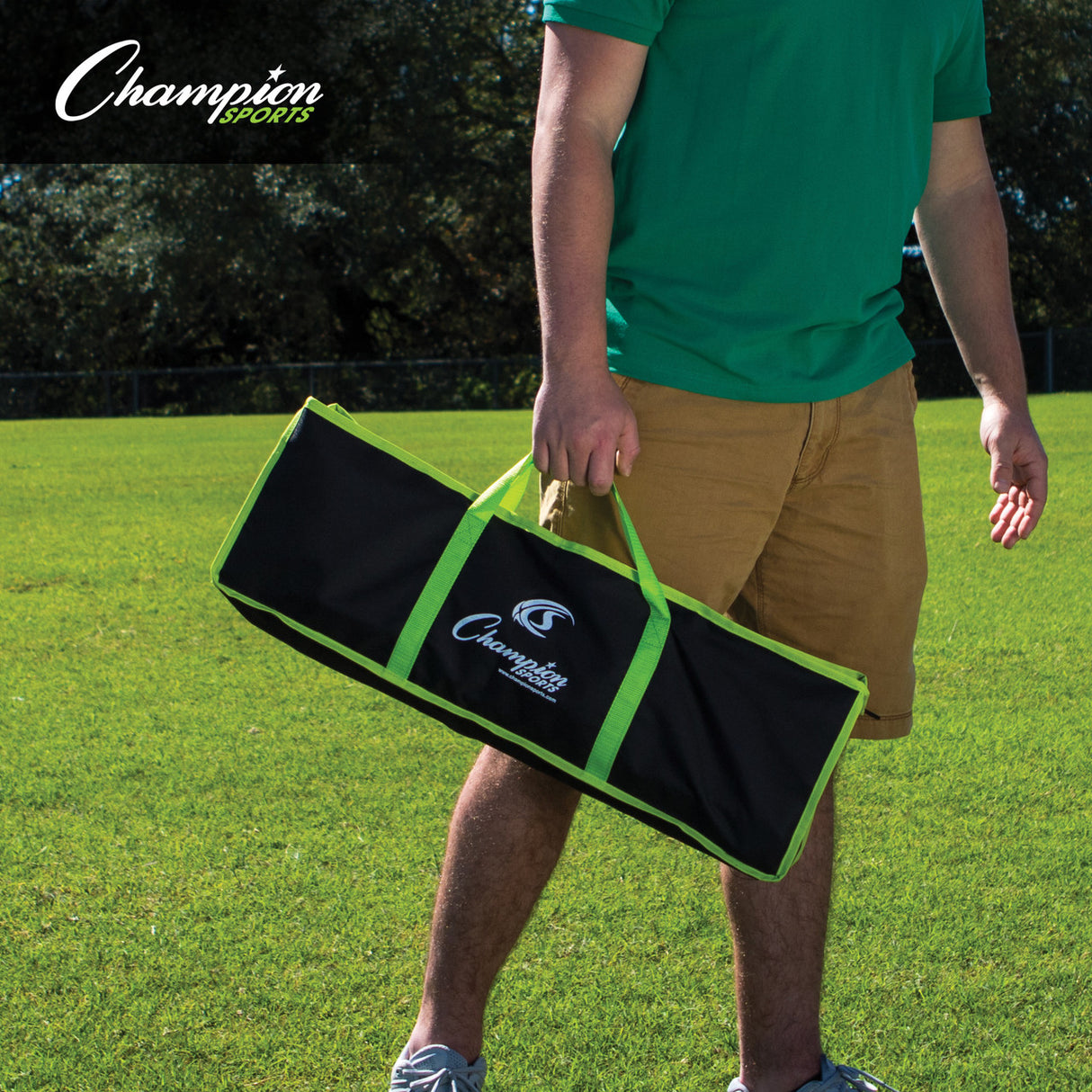 LADDER BALL GAME SET BLACK FRAME
