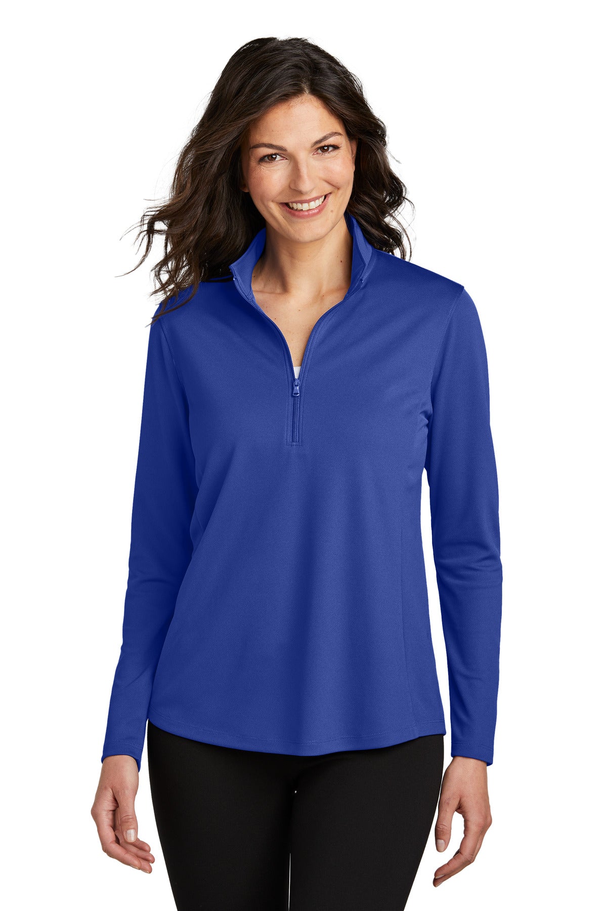 Port Authority LK112 Women's Dry Zone UV Micro-Mesh 1/4-Zip
