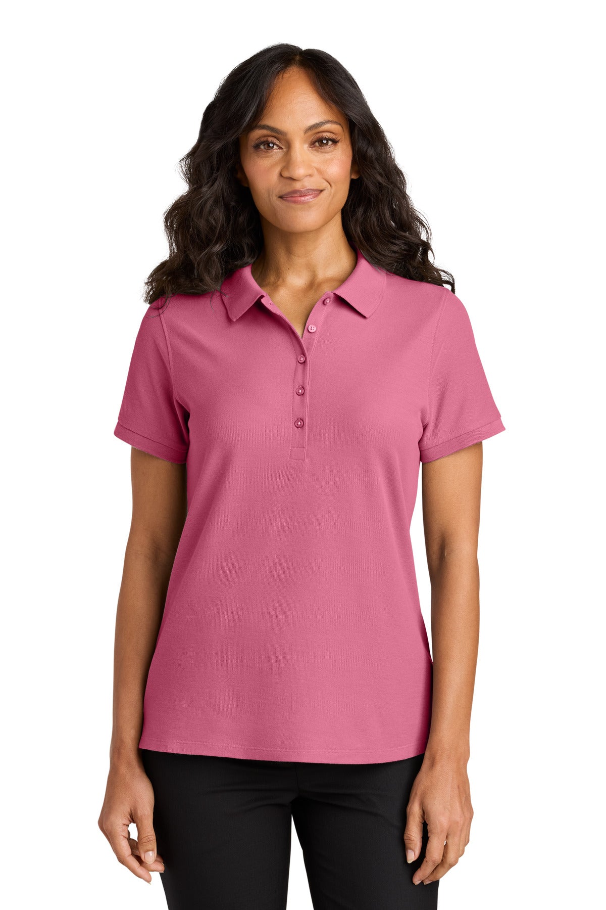 Port Authority LK200 Women's Wearever Signature Pique Polo