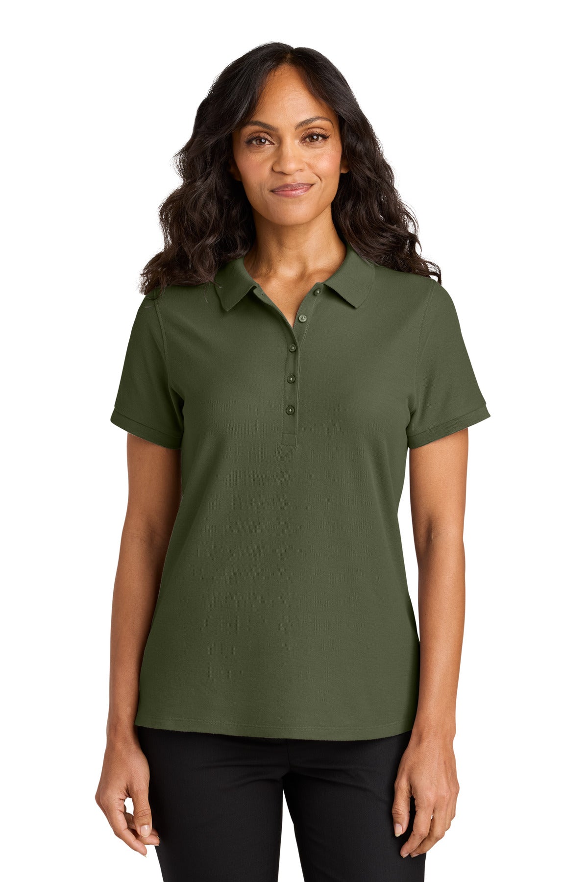 Port Authority LK200 Women's Wearever Signature Pique Polo