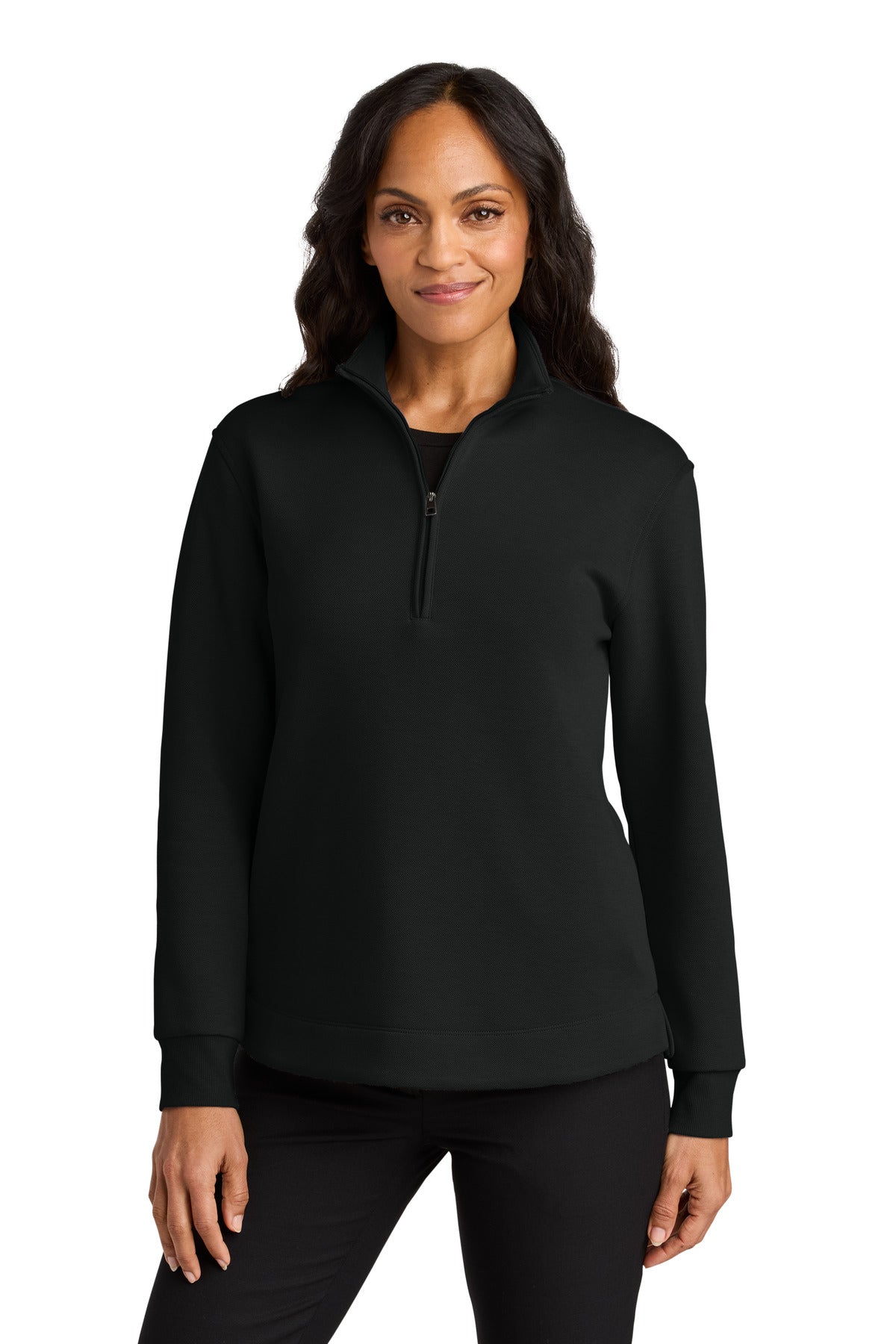 Port Authority ® Women's Wearever Signature Double Pique 1/4-Zip LK210 - Port Authority LK210