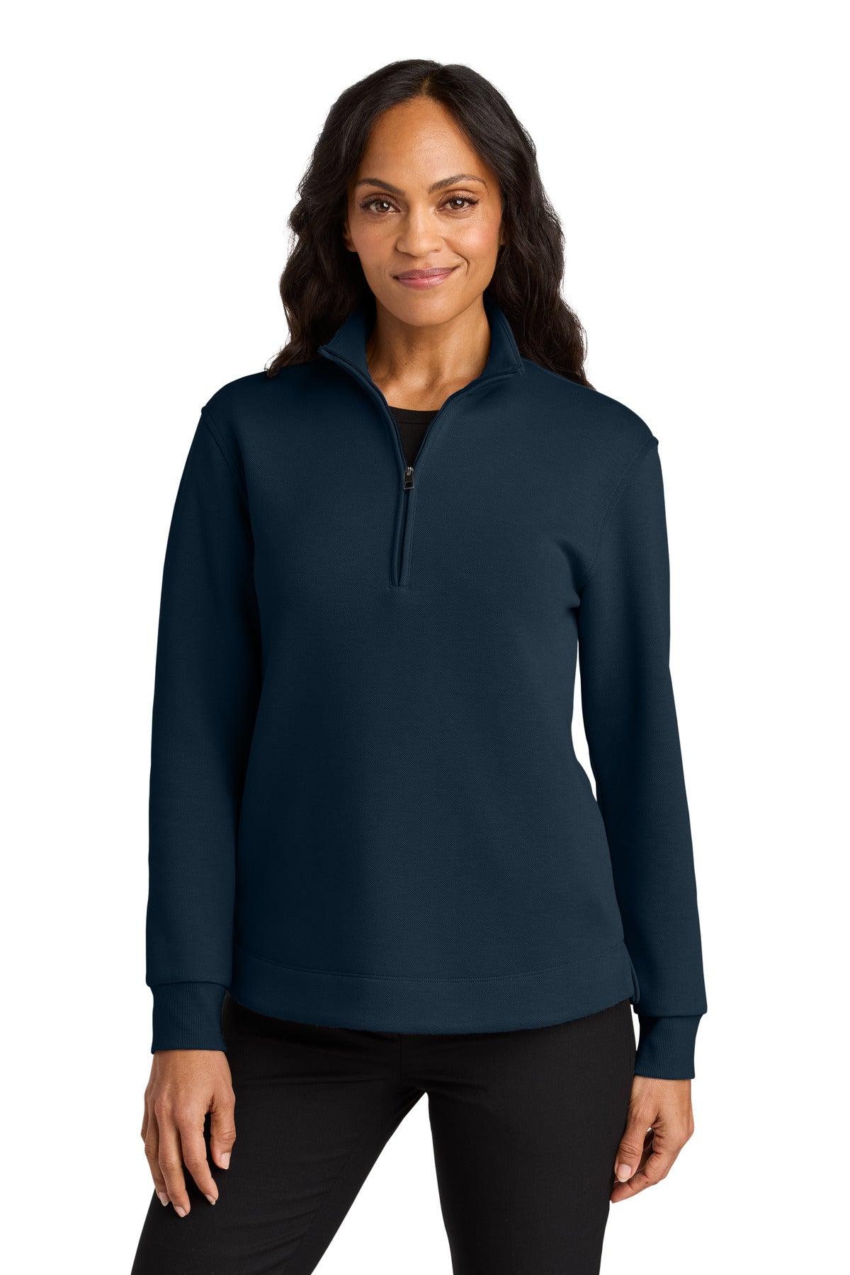 Port Authority ® Women's Wearever Signature Double Pique 1/4-Zip LK210 - Port Authority LK210