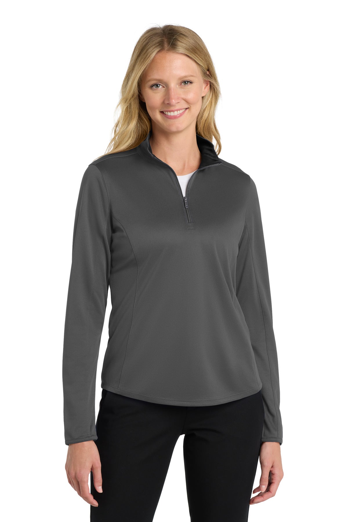 Port Authority LK584 Women's Silk Touch Performance 1/4-Zip