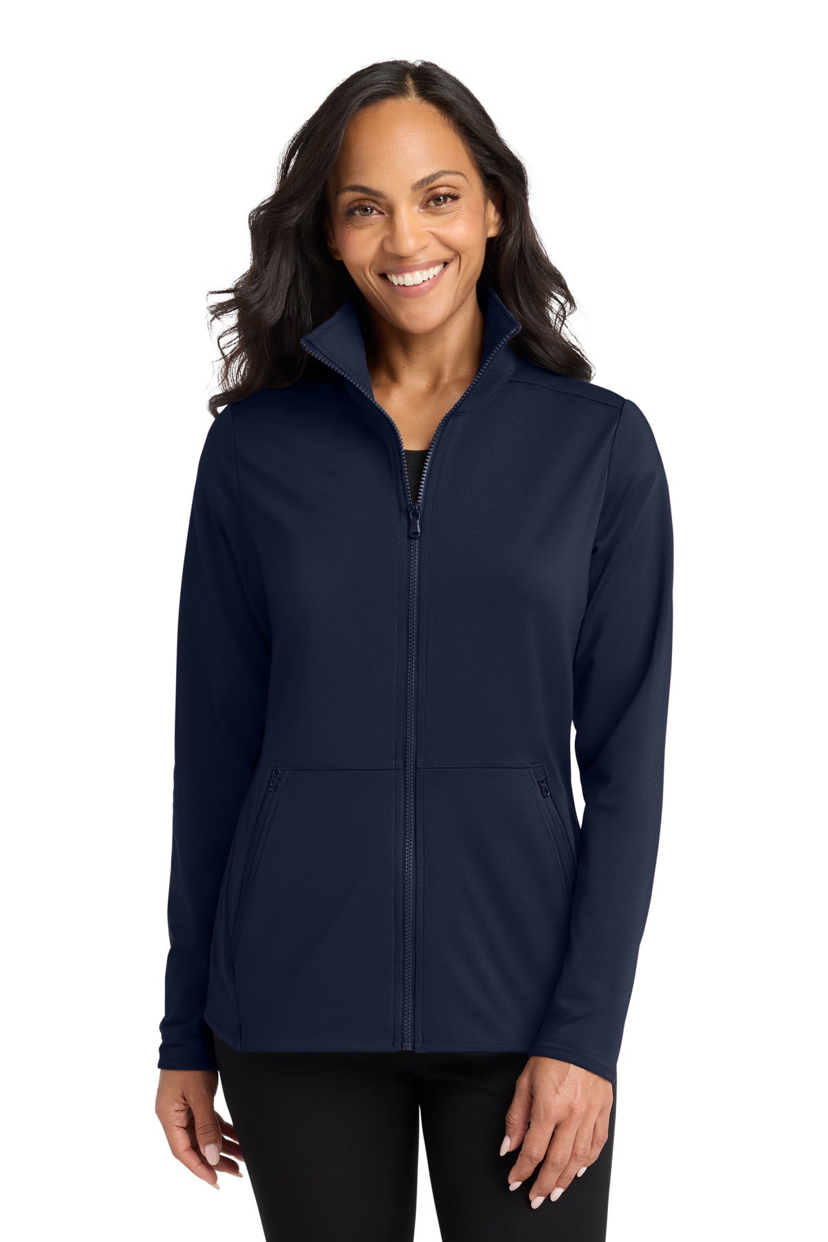 Port Authority LK595 Women's Accord Stretch Fleece Full-Zip