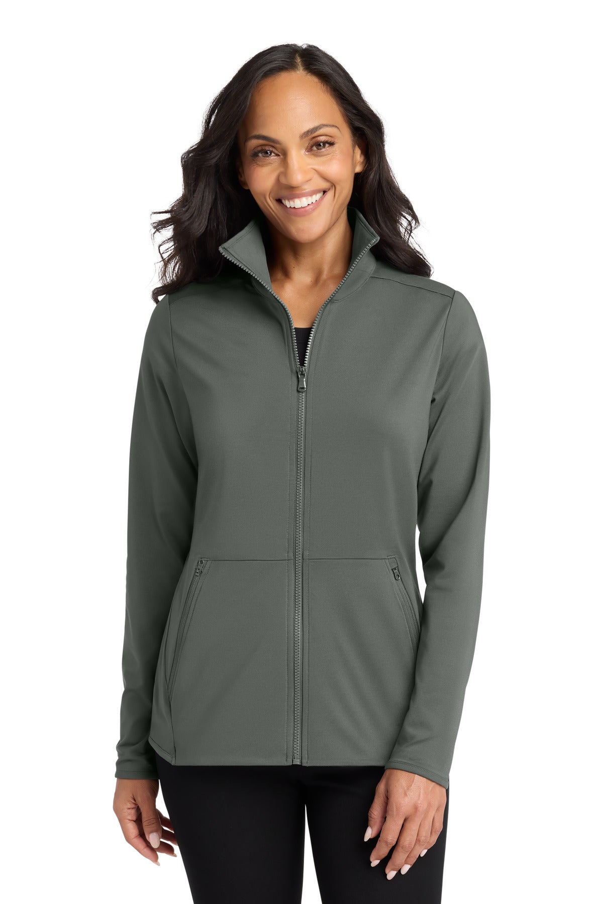 Port Authority LK595 Women's Accord Stretch Fleece Full-Zip