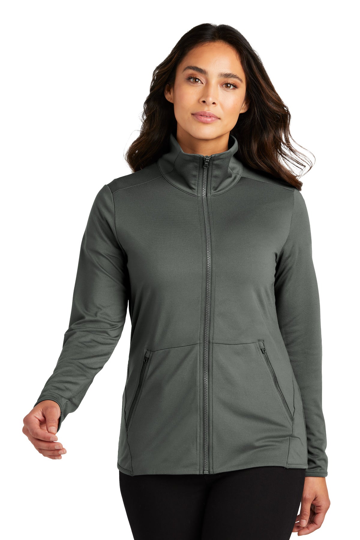 Port Authority ® Women's Accord Stretch Fleece Full-Zip LK595 - Port Authority LK595