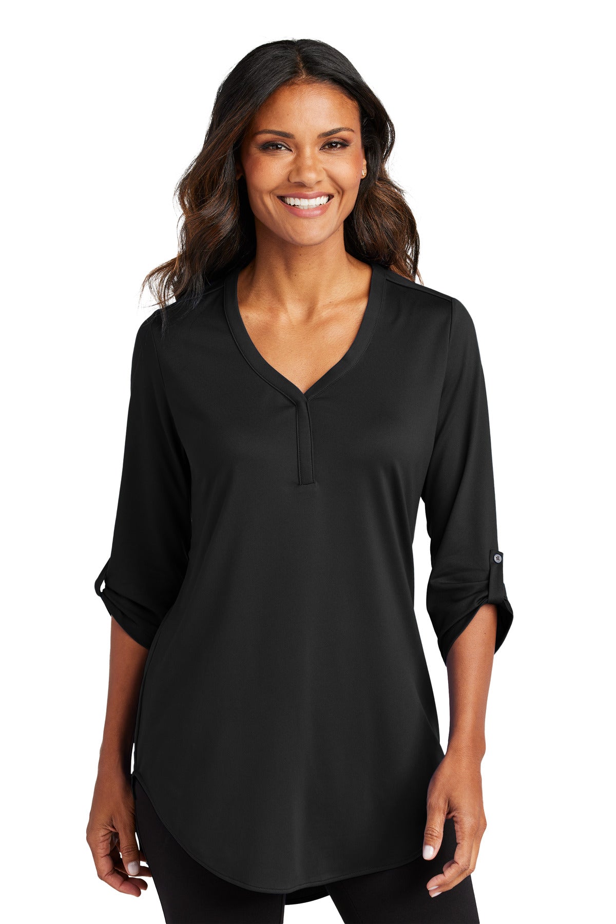 Port Authority ® Women's City Stretch 3/4-Sleeve Tunic LK6840 - Port Authority LK6840