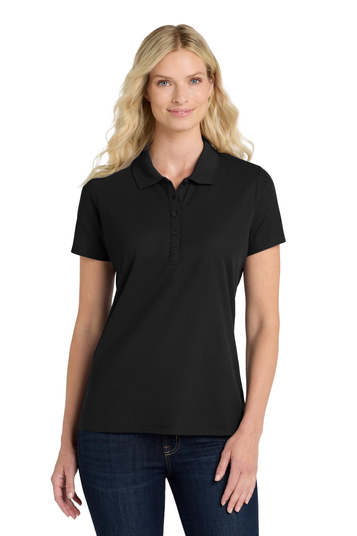 Port Authority ® Women's SuperPro React ™ Polo. LK810 - Port Authority LK810