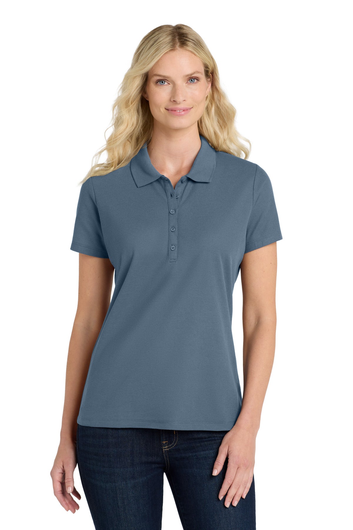 Port Authority ® Women's SuperPro React ™ Polo. LK810 - Port Authority LK810