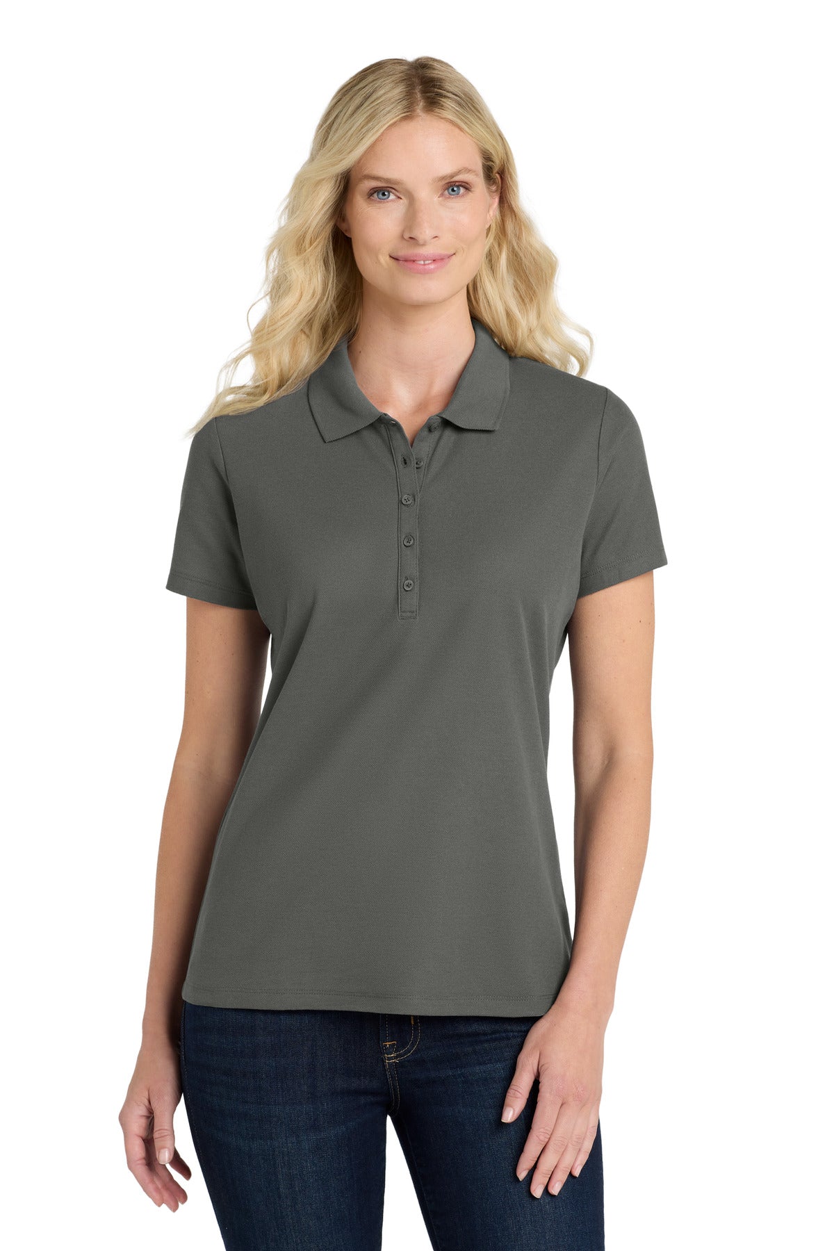 Port Authority LK810 Women's SuperPro React Polo