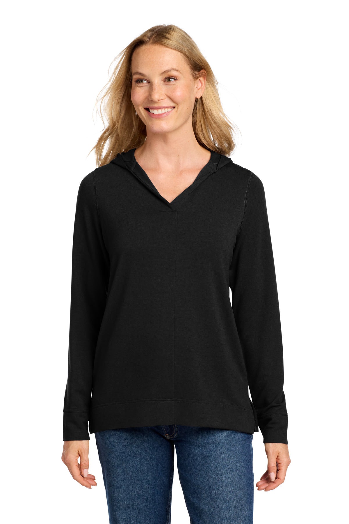 Port Authority ® Women's Microterry Pullover Hoodie LK826 - Port Authority LK826