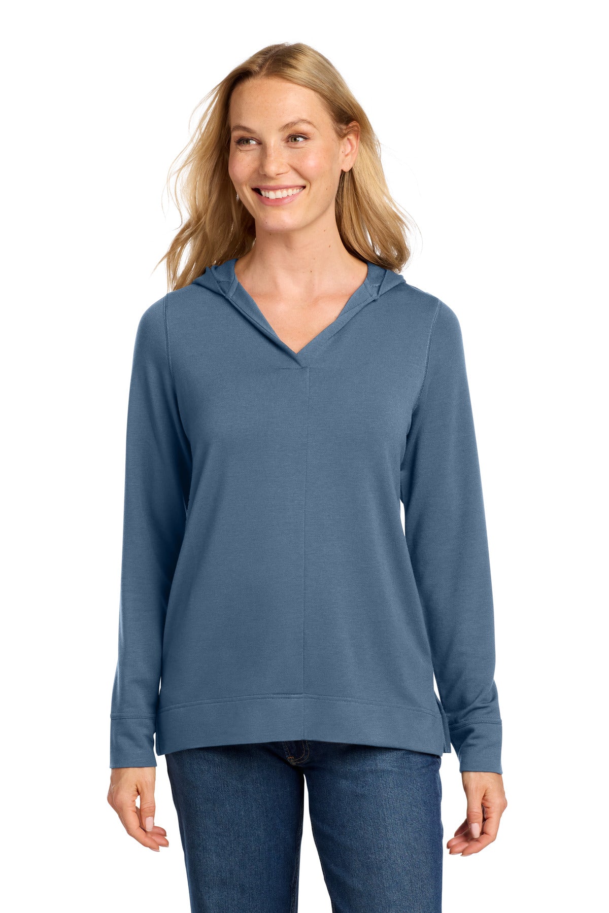 Port Authority ® Women's Microterry Pullover Hoodie LK826 - Port Authority LK826