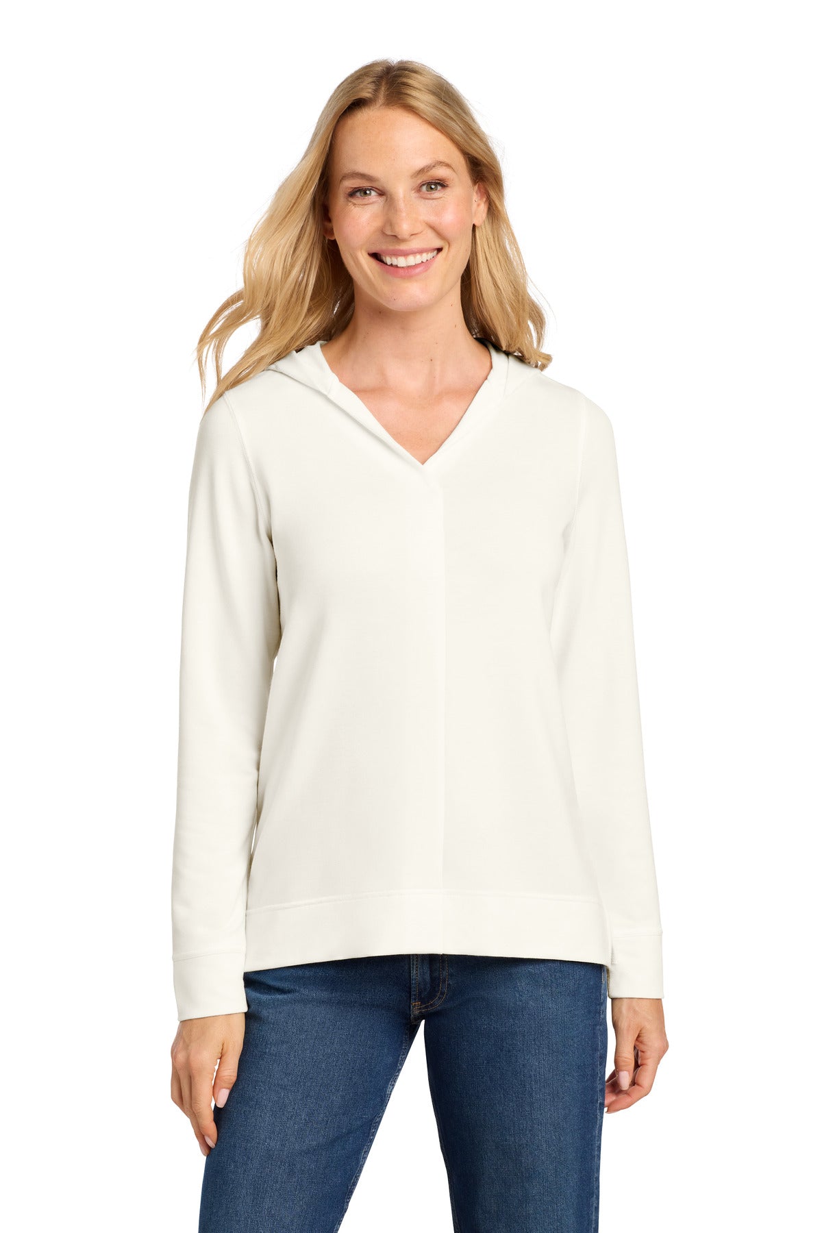 Port Authority LK826 Women's Microterry Pullover Hoodie
