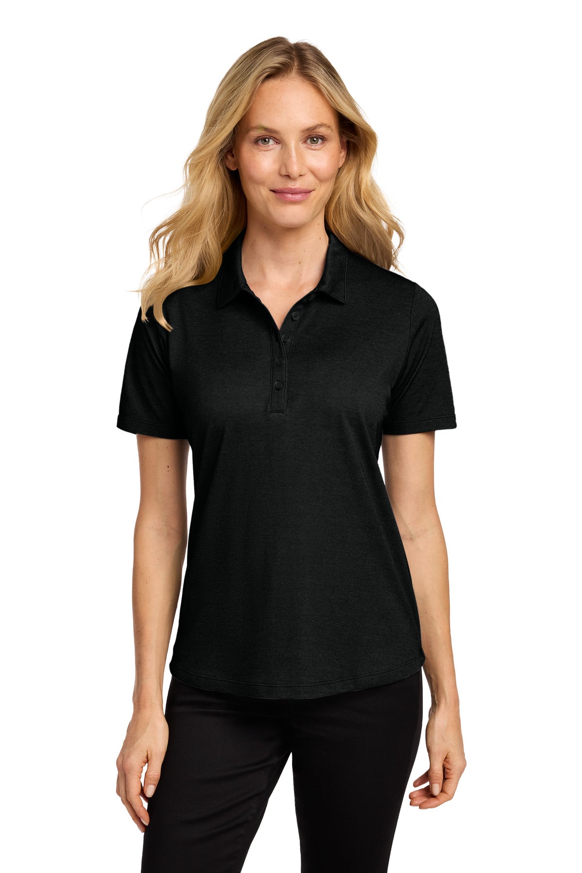 Port Authority ® Women's Fine Pique Blend Polo LK830 - Port Authority LK830