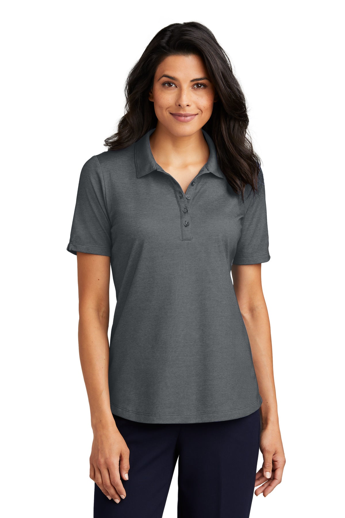 Port Authority ® Women's Fine Pique Blend Polo LK830 - Port Authority LK830