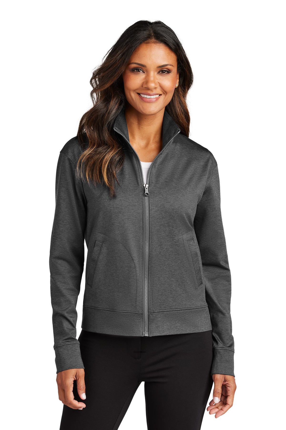 Port Authority ® Women's C-FREE ® Double Knit Full-Zip LK881 - Port Authority LK881