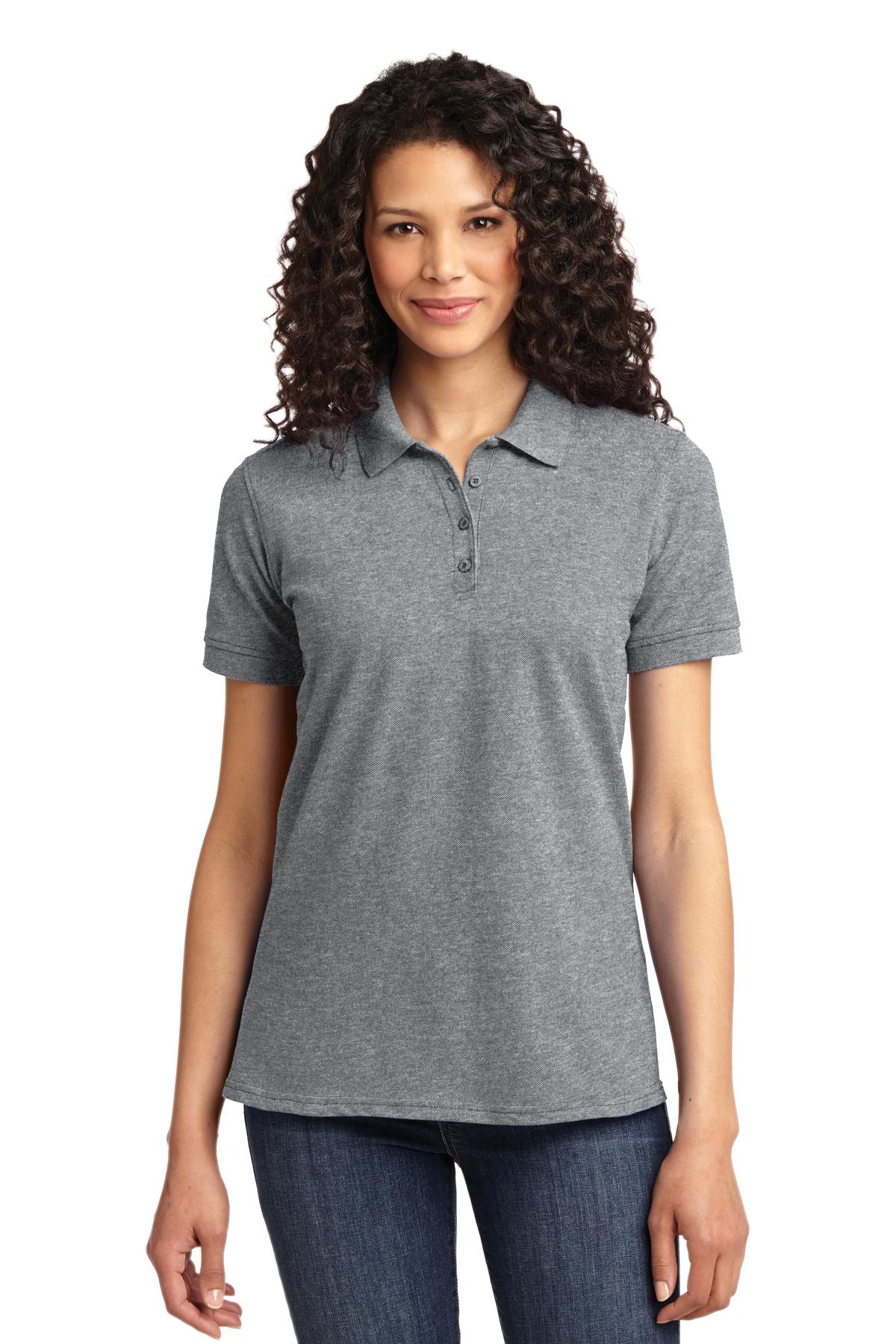 Port & Co ™ Women's Core Blend Pique Polo. LKP155 - Port & Company LKP155