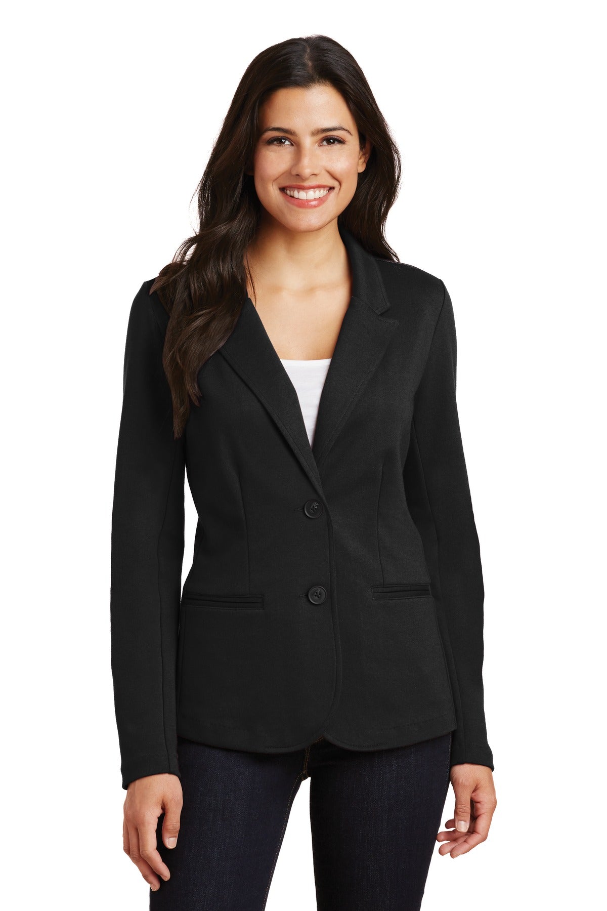 Port Authority LM2000 Women's Knit Blazer | Wholesale