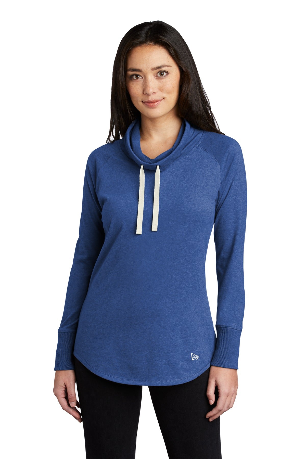 New Era LNEA123 Women's Sueded Cotton Blend Cowl Tee