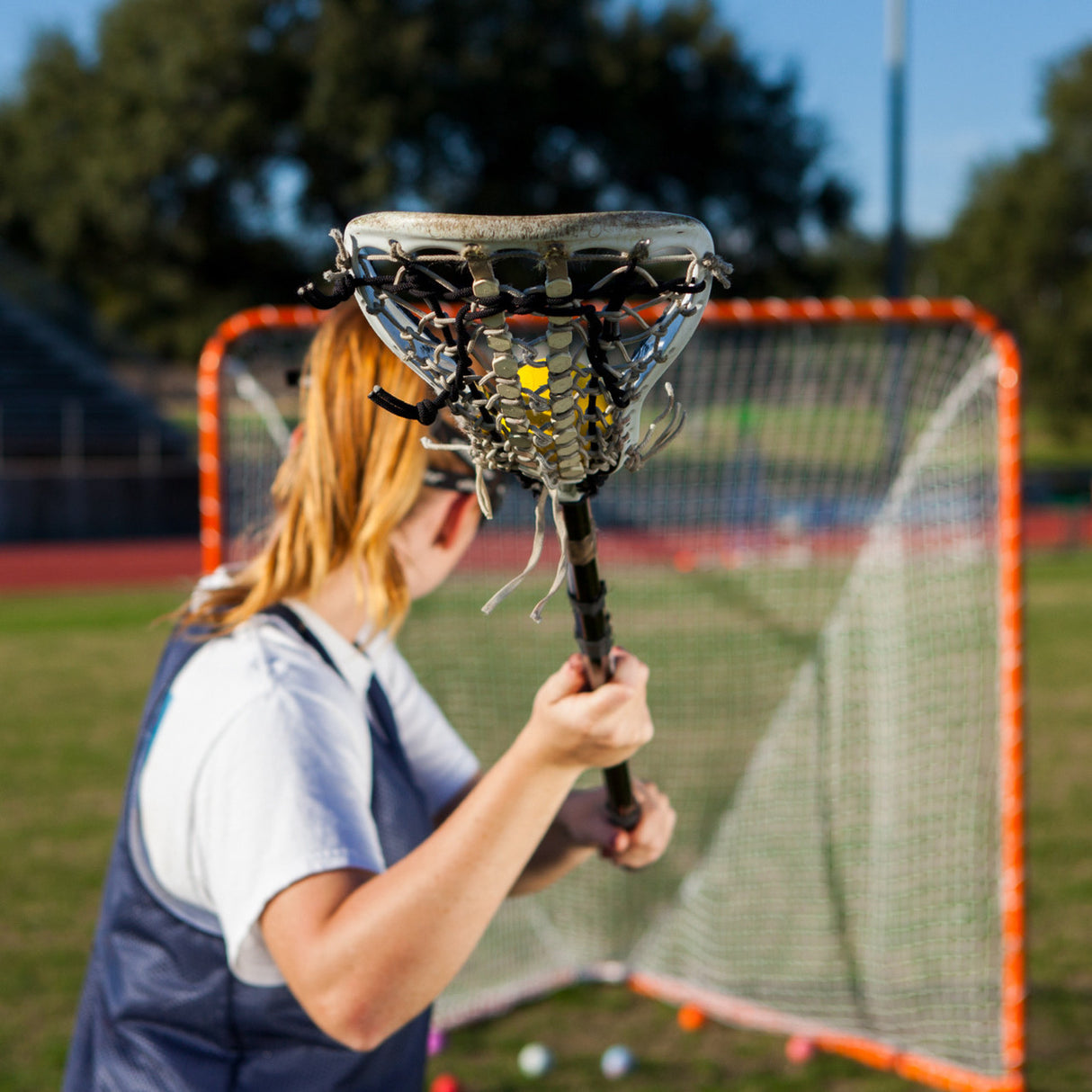Champion Sports FOLDING BACKYARD LACROSSE GOAL