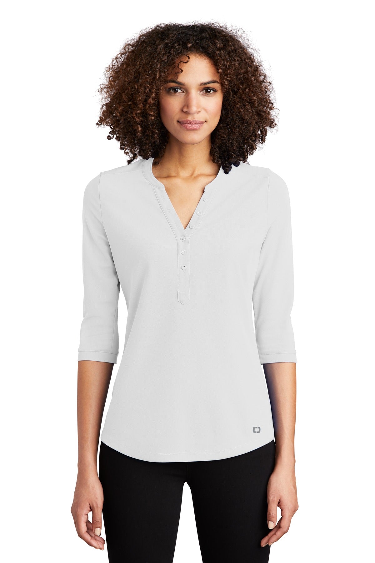 OGIO LOG104 Women's Jewel Henley