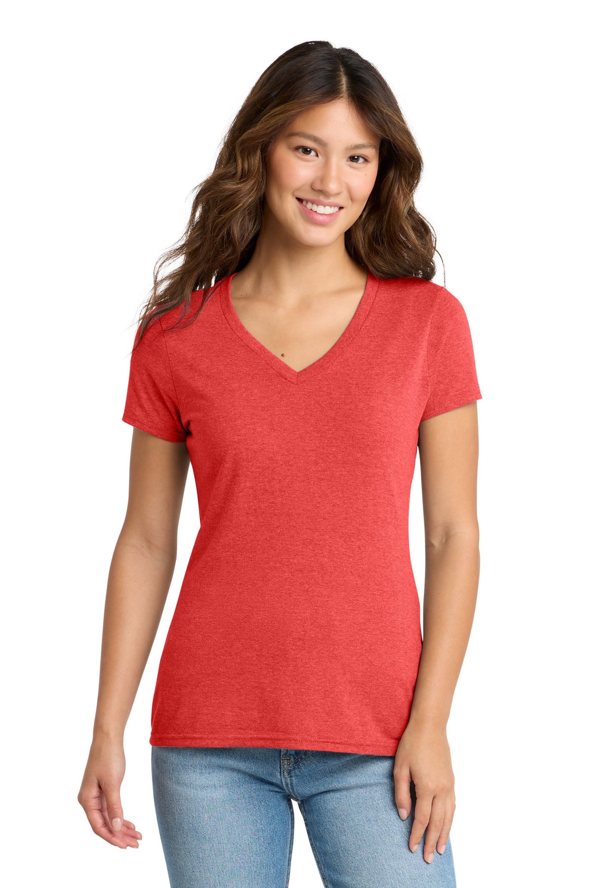 Port & Company LPC330V Women's Tri-Blend V-Neck Tee | Port & Co LPC330V