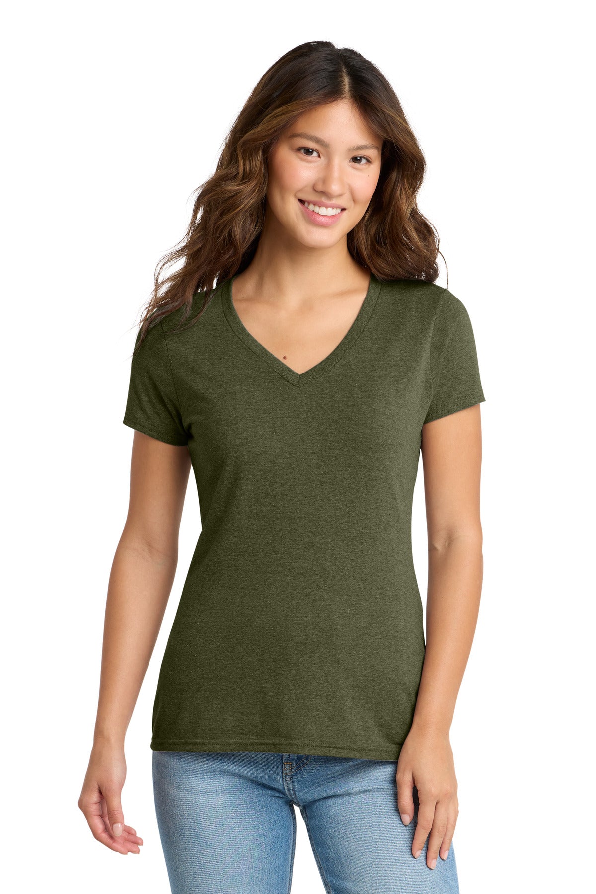 Port & Co ™ Women's Tri-Blend V-Neck Tee. LPC330V - Port & Company LPC330V