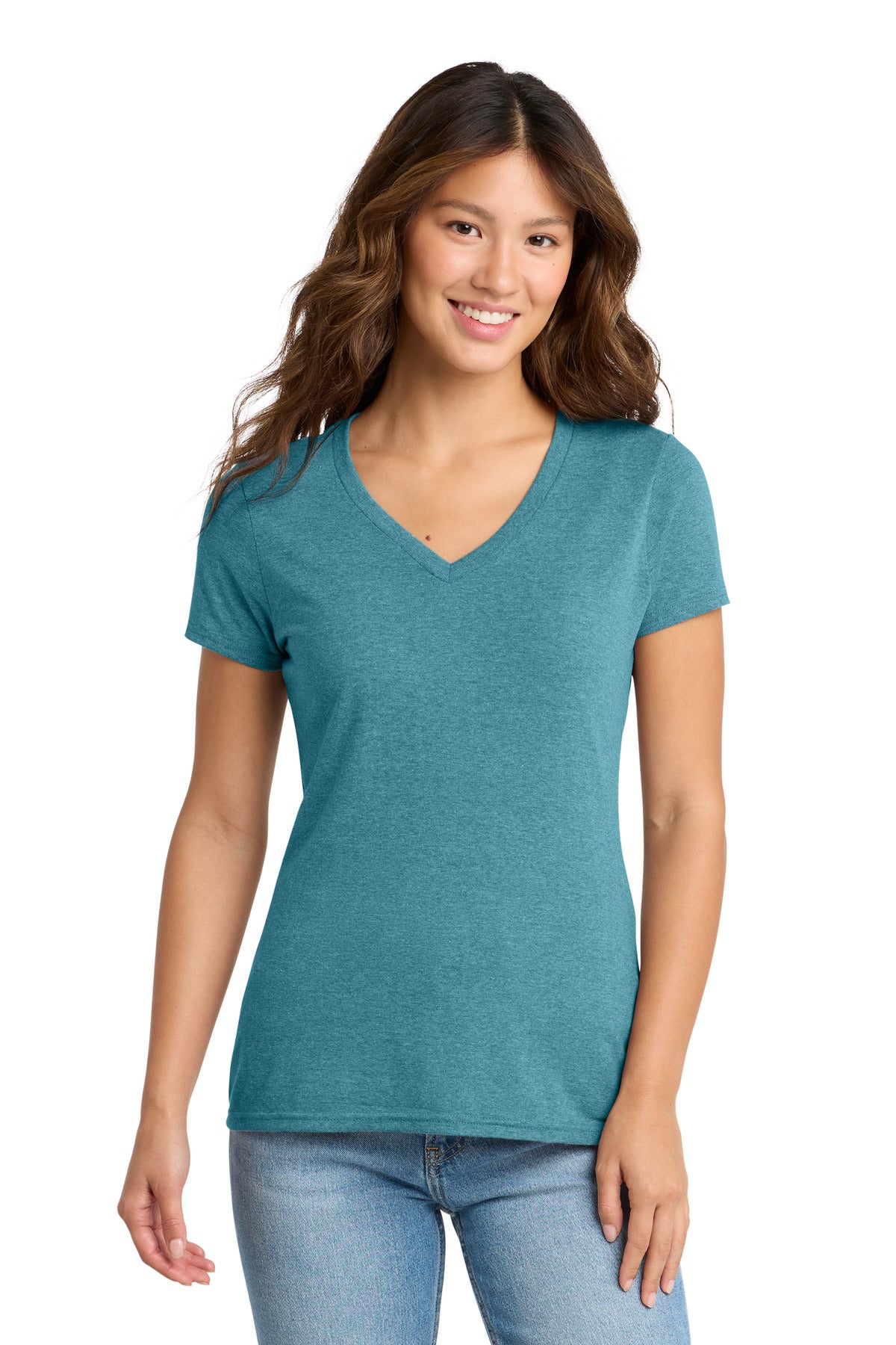 Port & Company LPC330V Women's Tri-Blend V-Neck Tee | Port & Co LPC330V