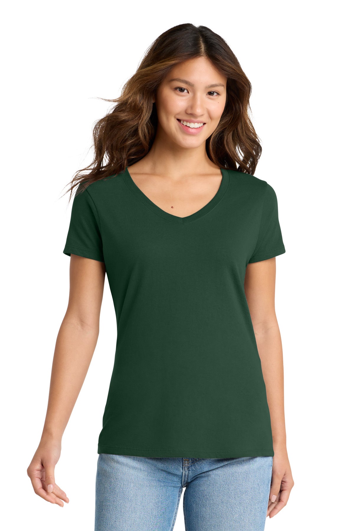 Port & Co ™ Women's Fan Favorite V-Neck Tee. LPC450V - Port & Company LPC450V